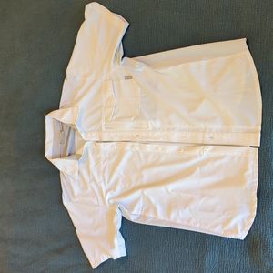 Columbia Omni shield Men's medium white shirt